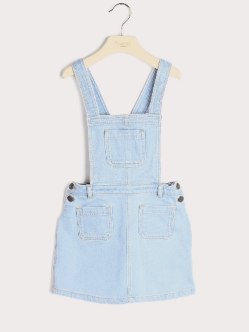 Bonpoint Caissy Dress in Light Denim